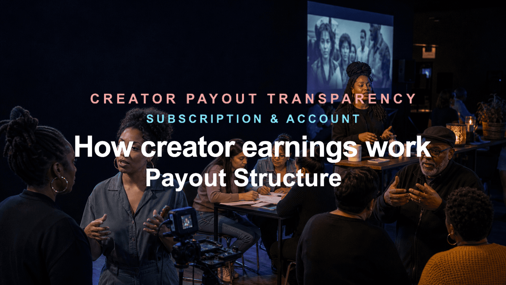 Creator payout transparency: how creator earnings work, payout structure